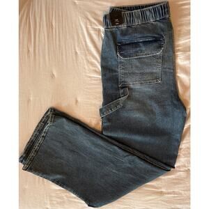 NWT True Religion Vinny Ultra Baggy Carpenter Jeans Men’s 36 Pants Drawstring